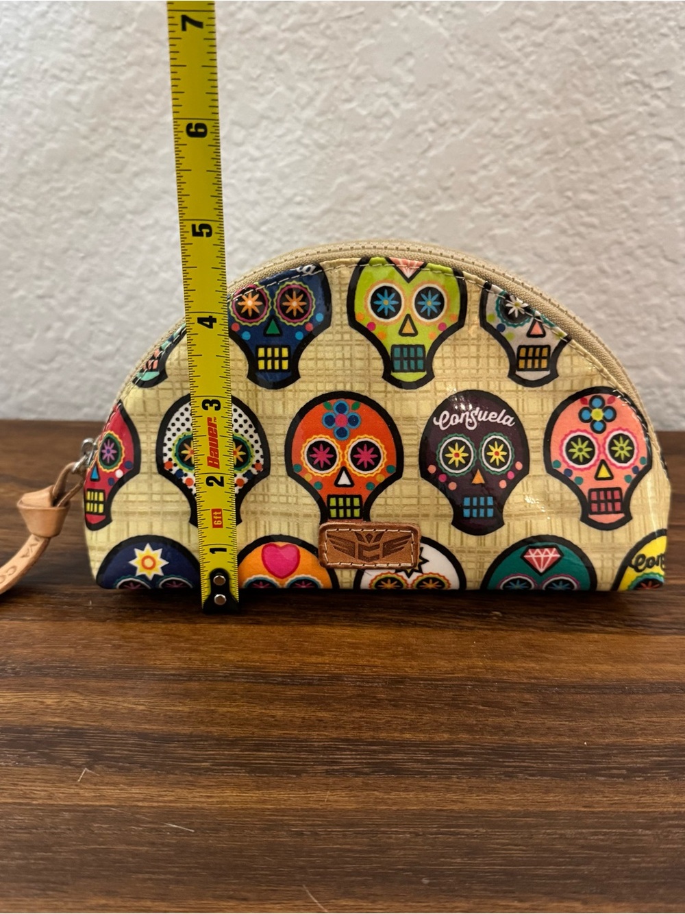 Consuela Sugar Skulls Cosmetic Bag - Picture 5 of 5